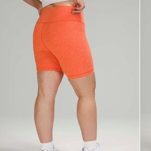 lululemon athletica Orange Women Shorts